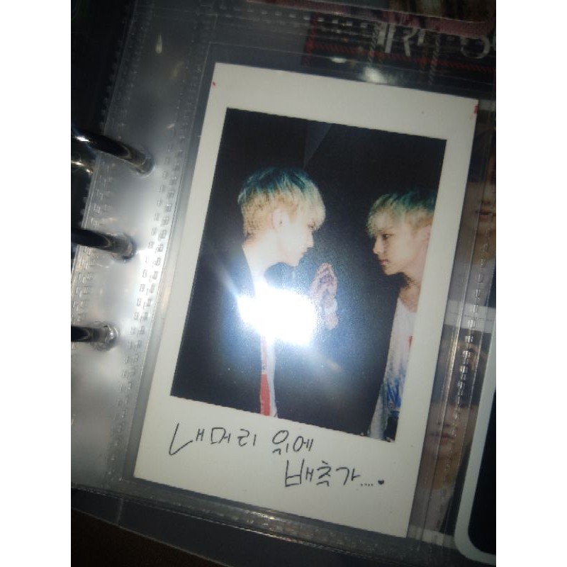 PHOTOCARD PC SEVENTEEN BOYS BE HIDE VER. HOSHI