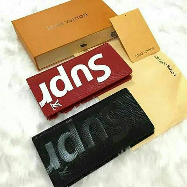 WALLET LONG LV x SUPREME