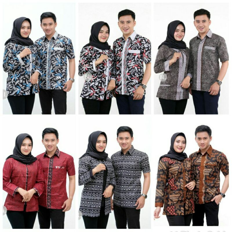 Batik Dolby Dolbi Dobby Doby Tenun Sutra Tulis Katun ATBM Baron ATASAN BATIK WANITA sogan SRG3088