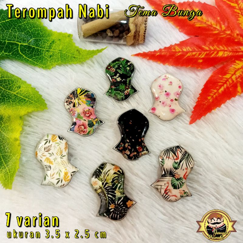 PIN TEROMPAH NABI VARIAN BUNGA