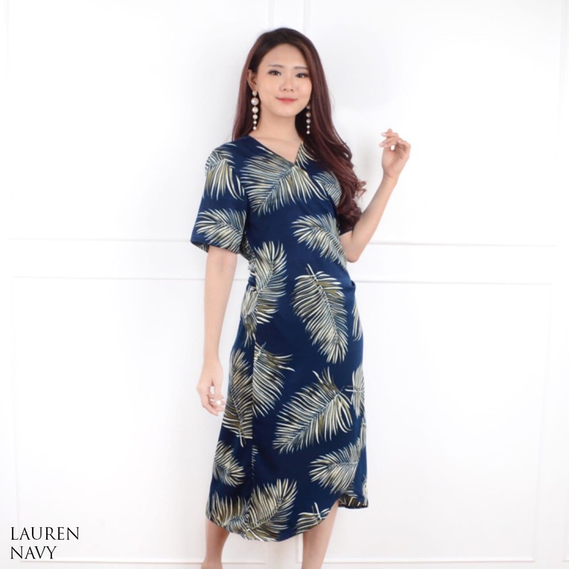 LAUREN DRESS - Dress Batik Wanita Terusan Wanita