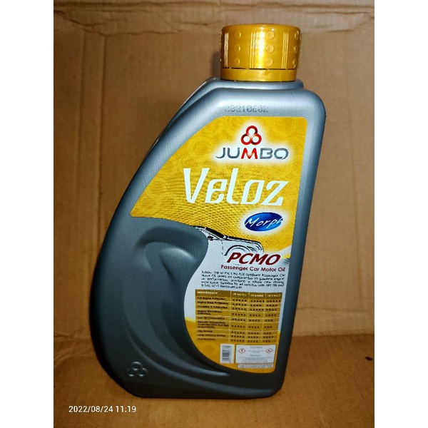 Oli Jumbo Veloz 0w20 Full sintetis