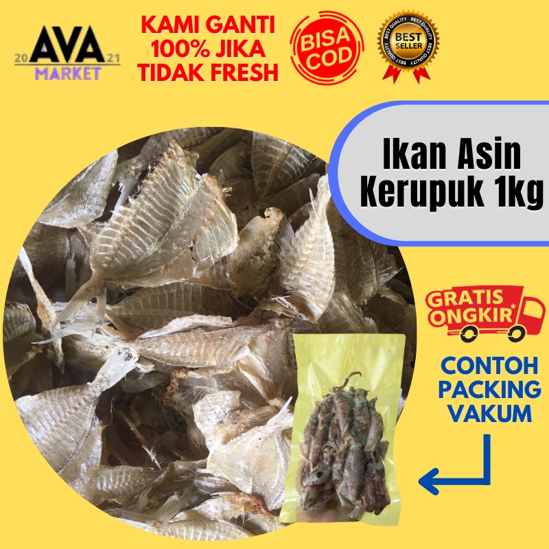 

Ikan Kerupuk Kapasan Pakang Asin 1KG