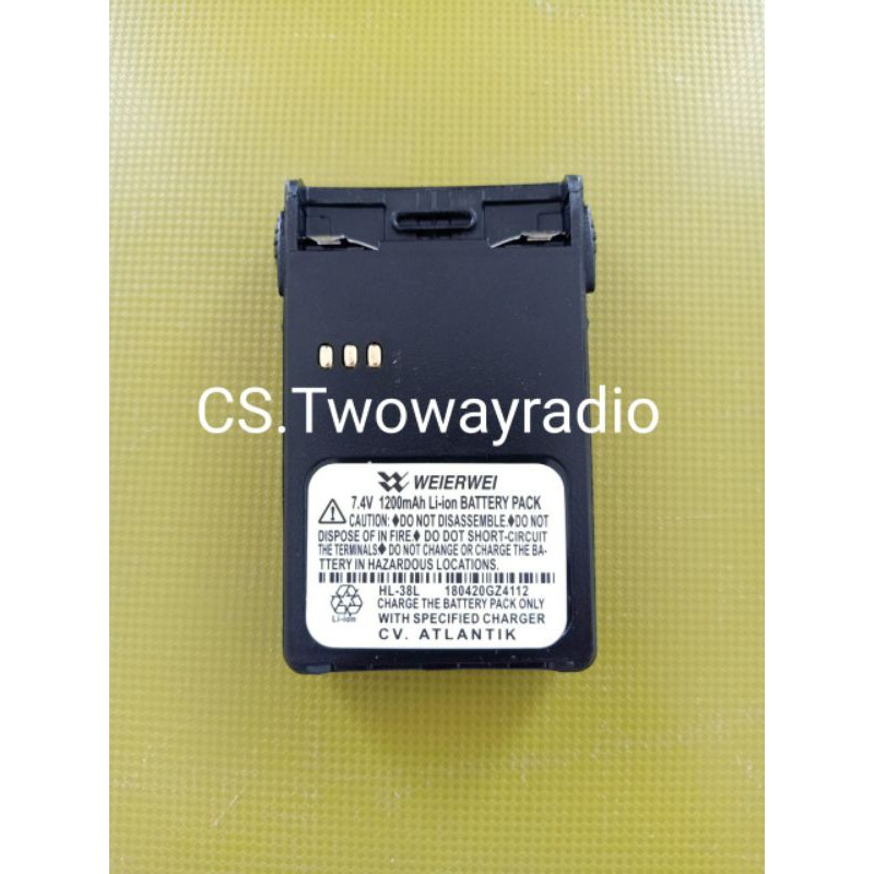 Battery HT Weierwei VEV V16 3288 3288S 3288D 3188 3388D baterai VEV3288 batre HL-38L HL-39L