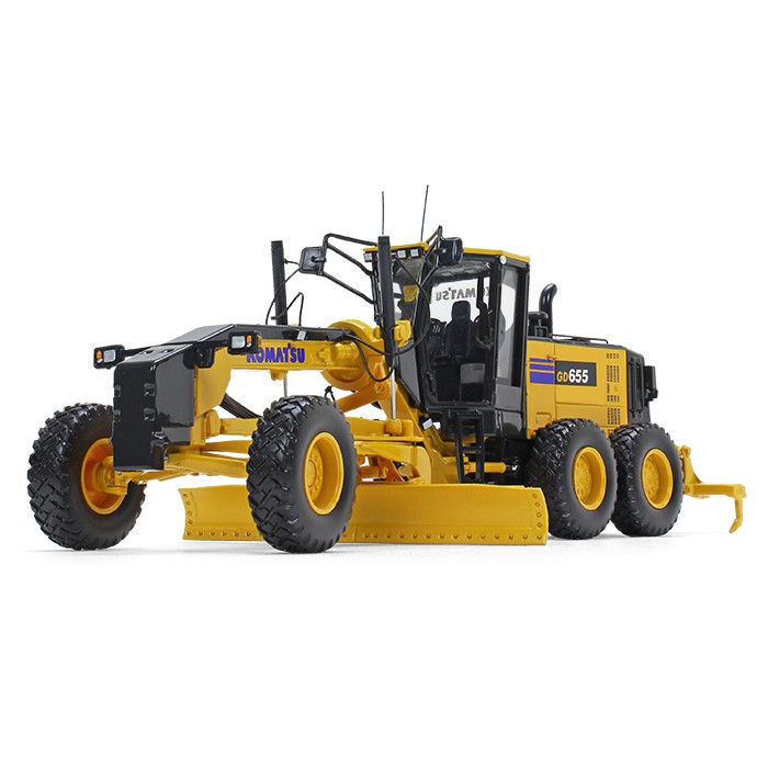 Diecast Miniatur Alat Berat Komatsu Grader GD655-6 (1:50)