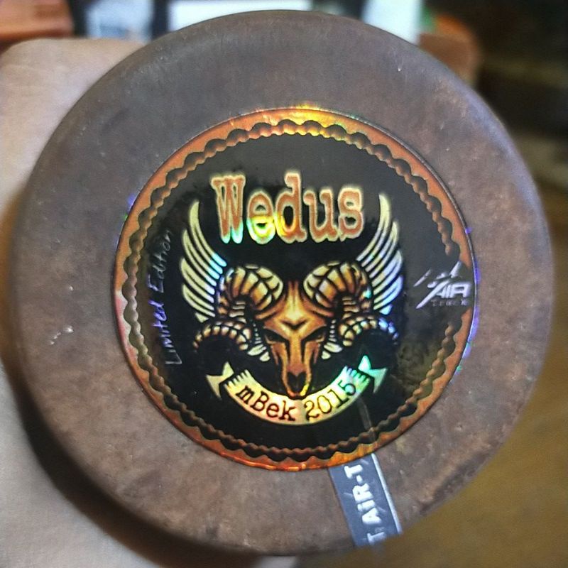 Gelasan senar semi mati abu 020/021  WEDUS mBek 2015 original AirTrack 6000 yard