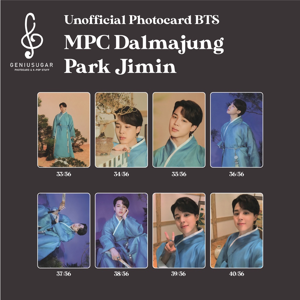 [BTS DALMAJUNG] PHOTOCARD MPC &quot;PARK JIMIN&quot;