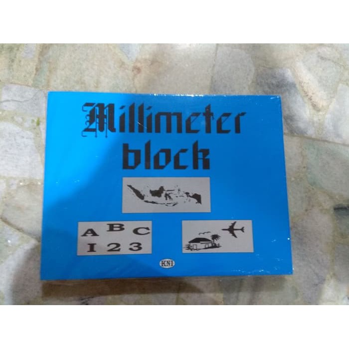 

Buku MiliMeter Block KNI isi 25 buku