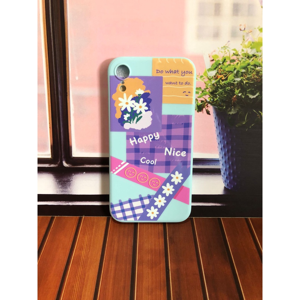 CASE MOTIF APPLE IPHONE XR , SOFT CASE CANDY FULL MOTIF , CASING MOTIF APPLE IPHONE XR