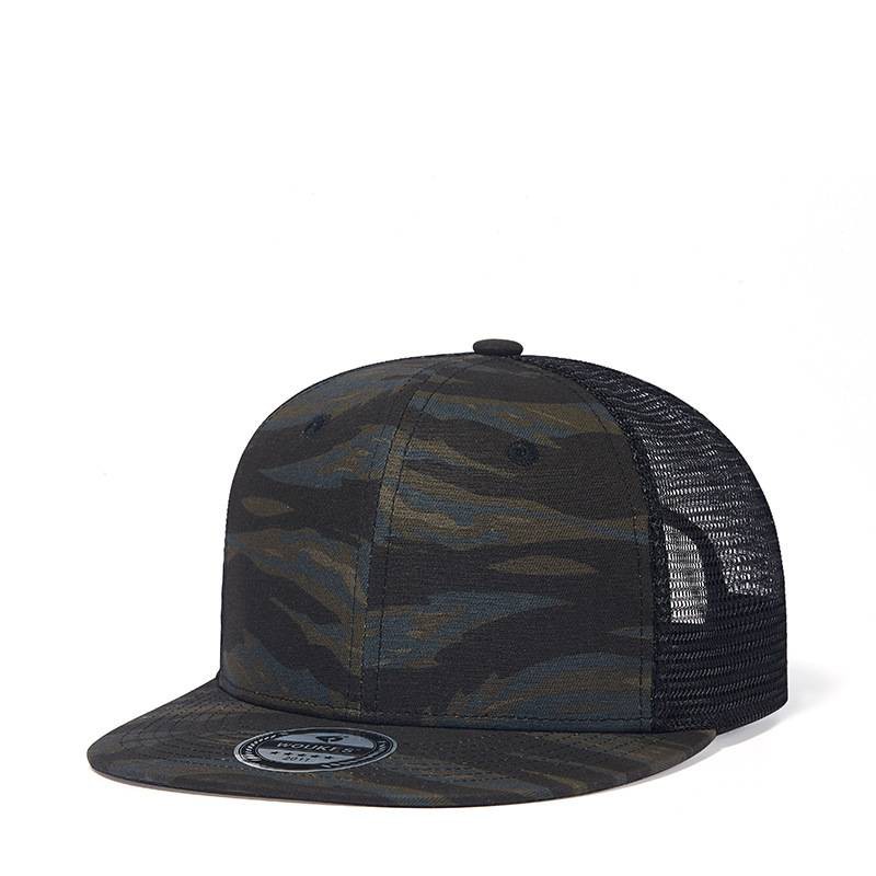 Topi Snapback Motif Camouflage Gaya Hip Hop Untuk Unisex