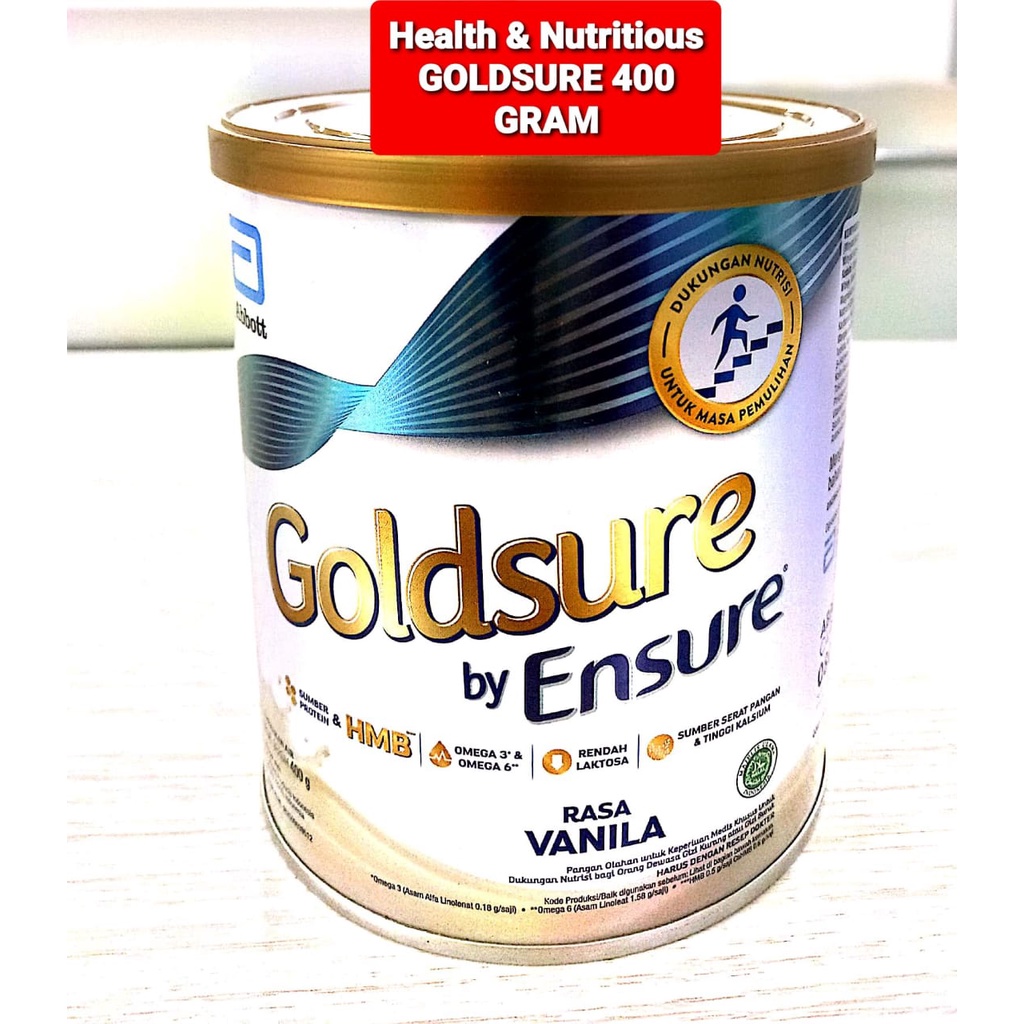 GOLDSURE VANILA 400 GRAM SUSU GOLDSURE BY ENSURE 400 GRAM