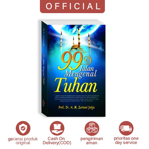 Buku 99 Jalan Mengenal Tuhan Prof. Dr. HM. Zurkani Jahja Pustaka Pesantren