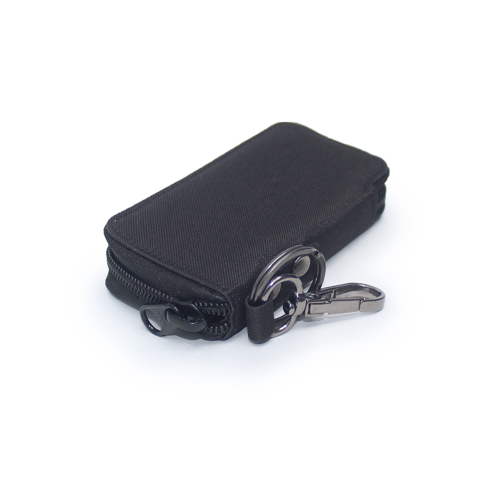 EMDS126 Gantungan Kunci Remote motor mobil keyless Dompet STNK - HITAM