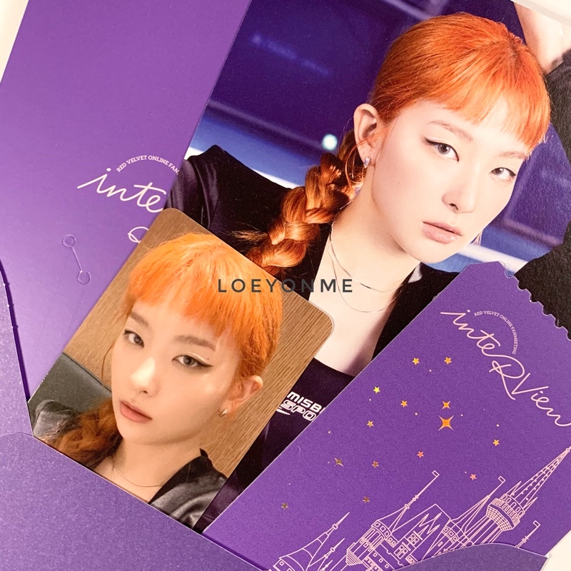 Beyond Live Red Velvet Online Fanmeeting "Interview Vol. 7 Queendom" (AR Ticket Seulgi Photocard)