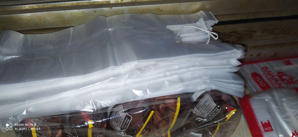 Kresek Gelas Pop Ice / Kresek Gelas / Plastik Gelas Pop Ice / Kantong Gelas