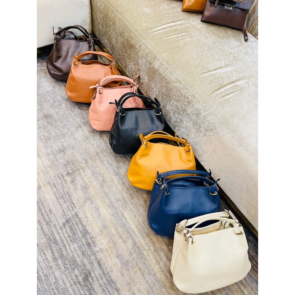 TAS KULIT WANITA MODEL L*V - TOKO SYAGITA KULIT ASLI GARUT