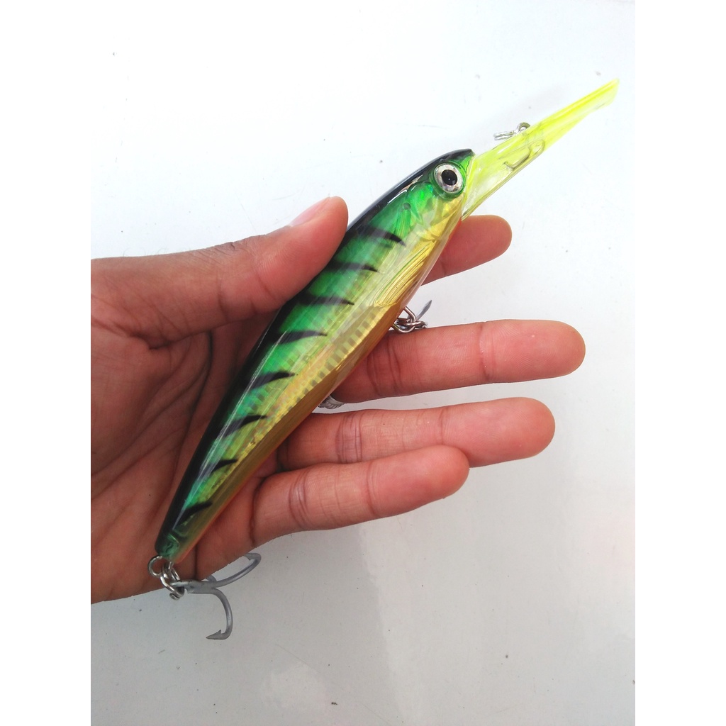 Umpan Troling Casting Hard Lure MINNOW 40gr 14cm Murah omahpancingshop