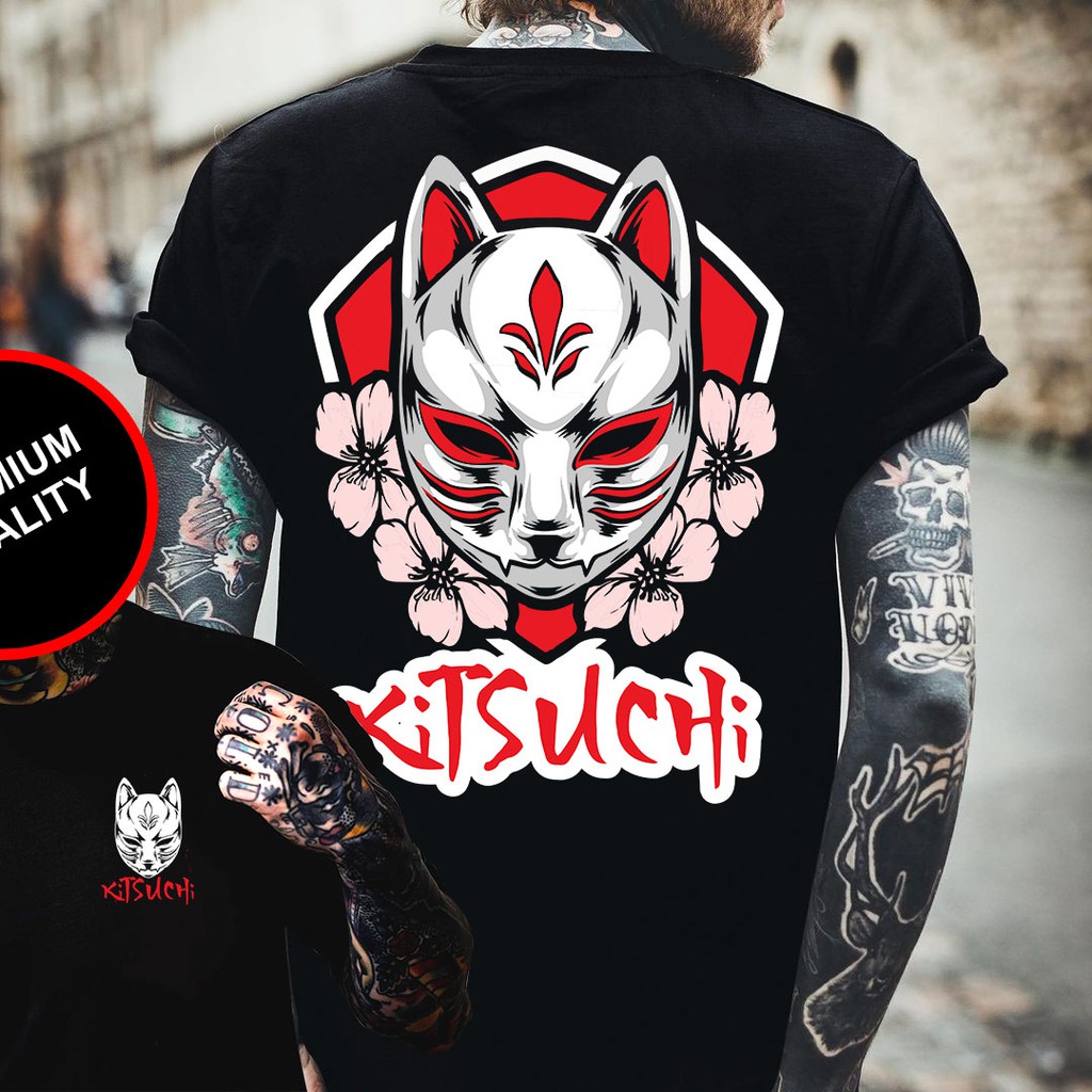 TSHIRT - KITSUCHI - PROMO KAOS DISTRO - KAOS DISTRO - KAOS DISTRO ORIGINAL - KAOS JAPAN - COTTON COM