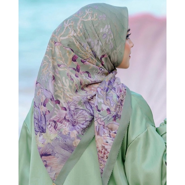 preloved mermaid buttonscarves seaweed