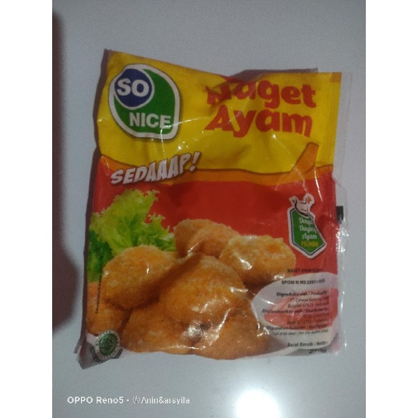 

NUGGET AYAM SONICE 250 GRAM