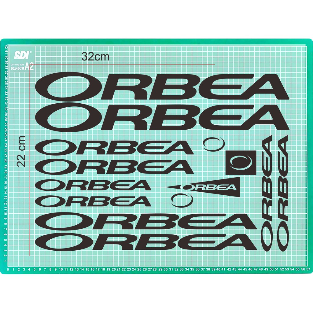 sticker cutting orbea/cutting sticker sepeda/sticker frame sepeda
