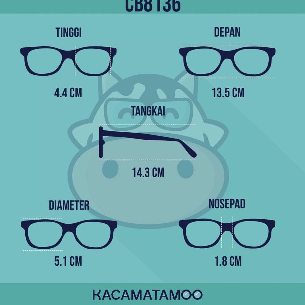 SHOPEE MALL FRAME KACAMATA KODE CB8136