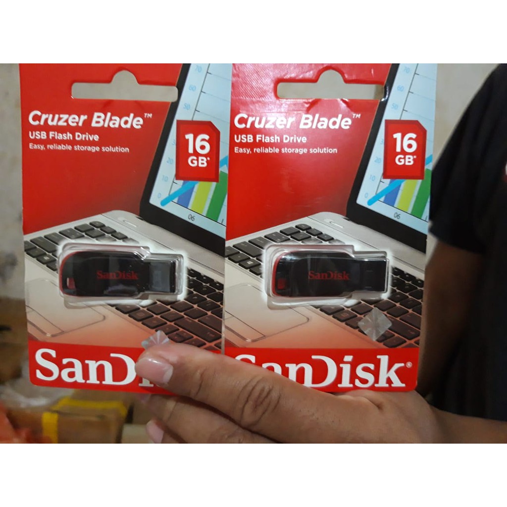 FLASHDISK SANDISK 16GB CRUZER BLADE