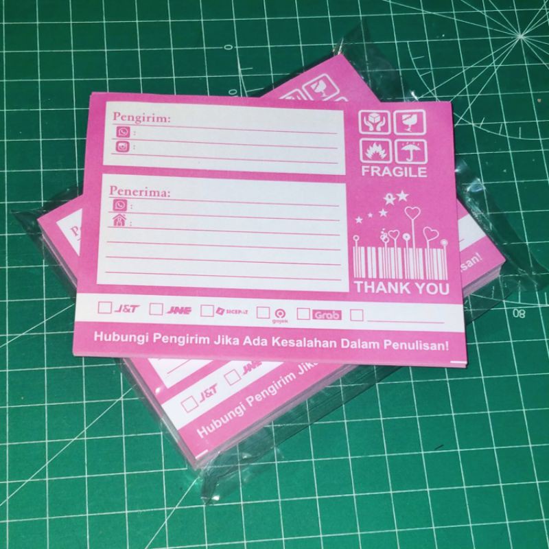 

Label Alamat Pengiriman Online Shop