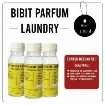 BIBIT PARFUM LAOUNDRY 100ML BUAT 1LITER AIR