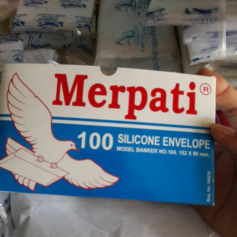 

Amplop merpati ukuran tanggung/amplok hajatan