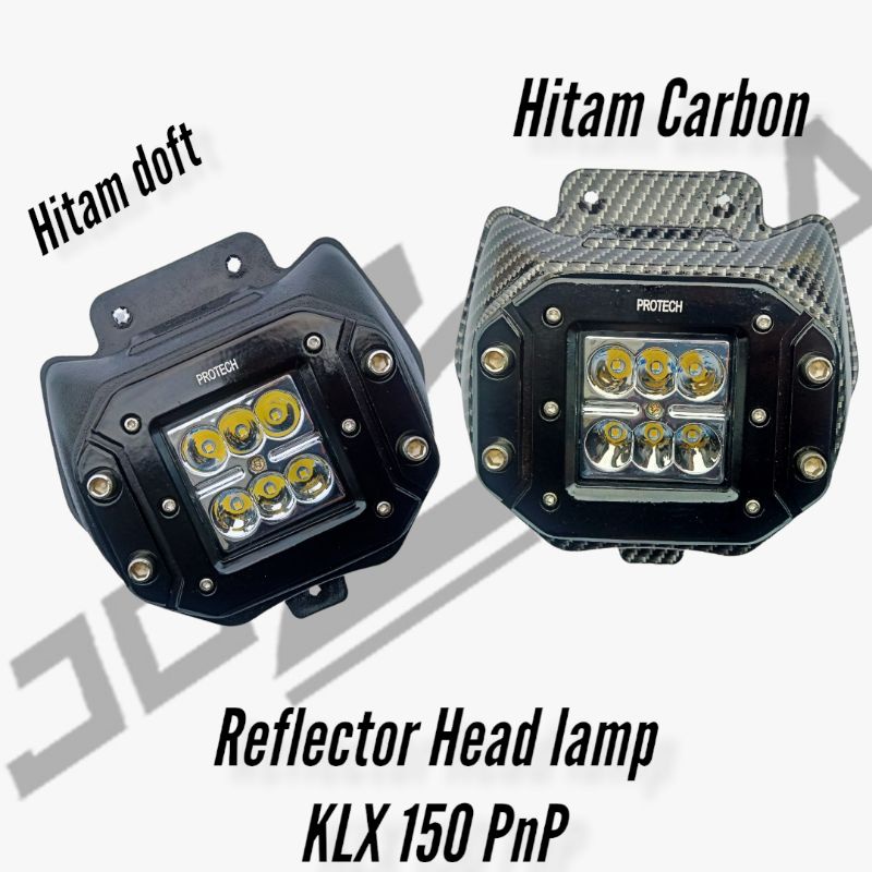 Headlamp Reflektor LED 2 mode CRf150 .KLX150 .WR155