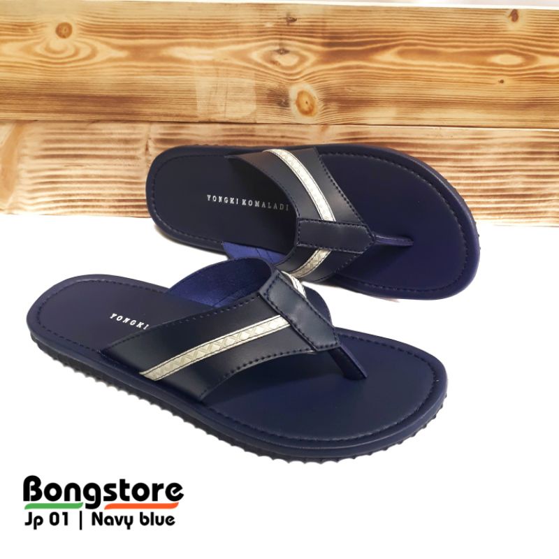 Sandal Pria Casual Yongki komaladi Sandal Pria Jepit Yongki komaladi original terbaru