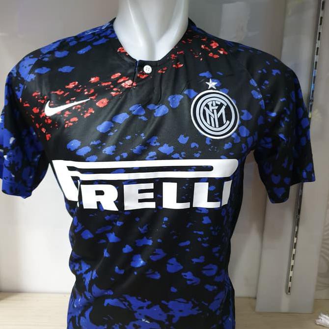 Jersey Bola Inter Milan X Ea Sport 4Th Digital 2018-2019 Grade Ori