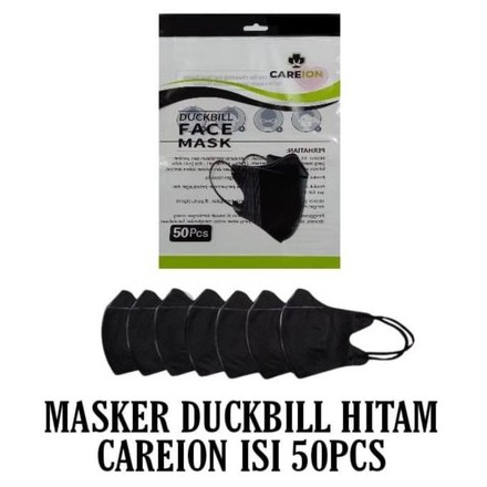 Masker CAREION 3ply Masker Duckbill Dewasa isi 50pcs