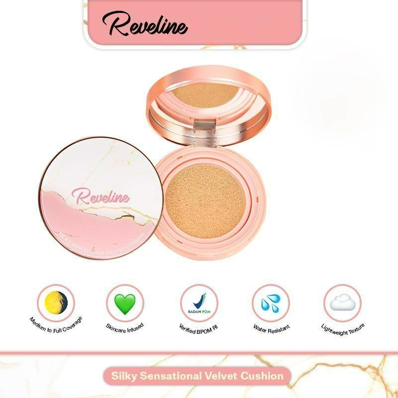 ★ BB ★  REVELINE Silky Sensational Velvet Cushion 12ml