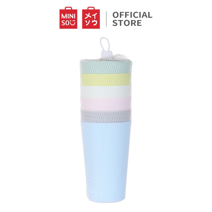 MINISO Gelas Plastik Travel 6pack