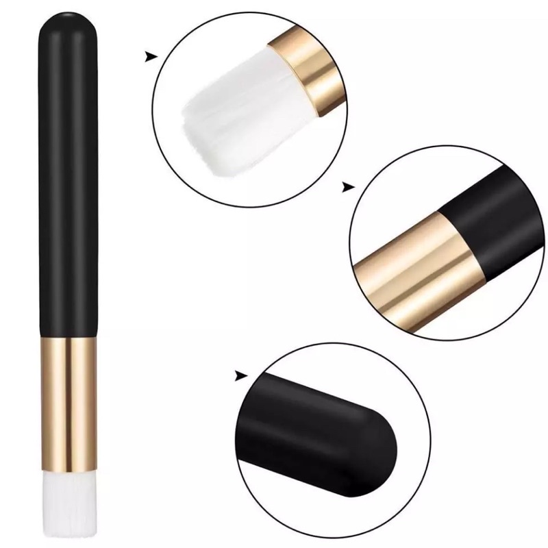 Eyelash Cleaning Brush Extensions Applicator Nose Brushes Eyelash Cleaning Washing Bottle Skin Care Makeup Tool Eyebrow Brush [A340]