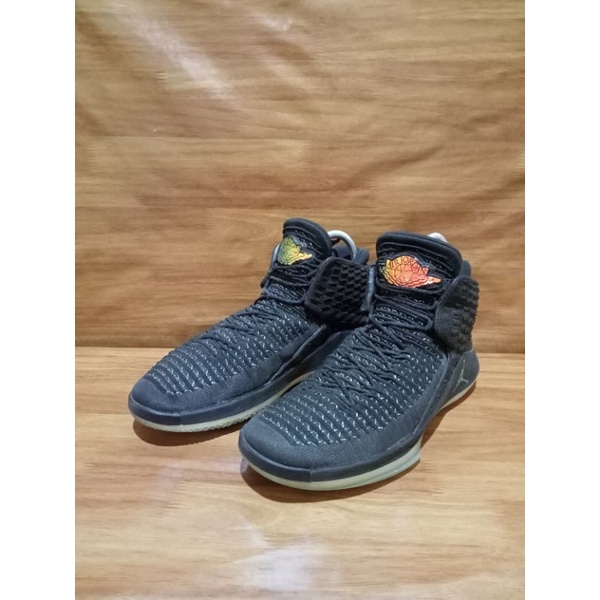 sepatu Nike air Jordan retro 32 black cat second original