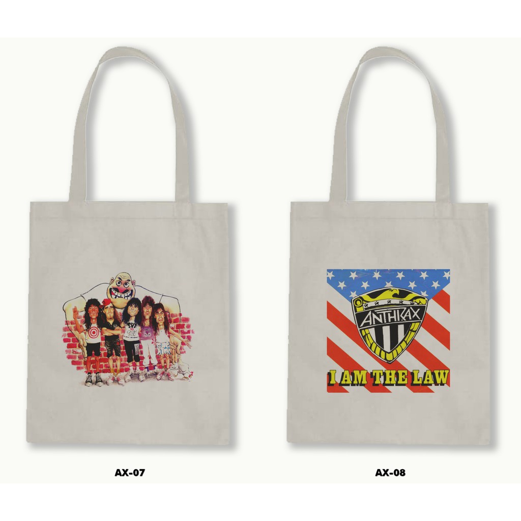 TOTE BAG BLACU - ANTHRAX