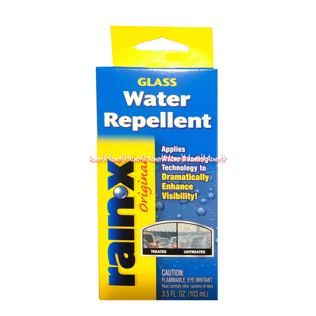 Rainox Rain-X Glass Water Repellent 103ml Pelapis Kaca Mobil Anti Air dan Pandangan Lebih Jelas Rain X Original