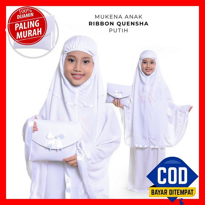 Mukena Anak 1 2 3 4 5 Tahun Terbaru 2021 2022 Murah Rayon Mukenah Balita Perempuan Mekena Bali Lebar