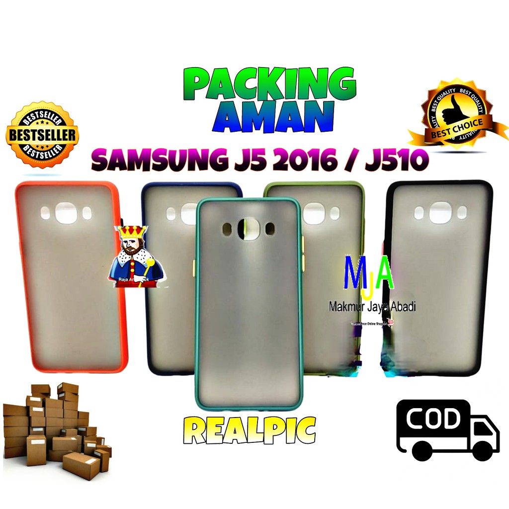 SOFTCASE SAMSUNG GALAXY J5 2016 J510 - CASE MATTE FULL COLOUR MY CHOICE BUMPER CASE PELINDUNG KAMERA