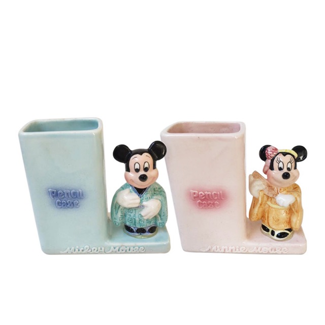 

Disney Mickey-Minnie Japanese Ceramic Stationary Holder