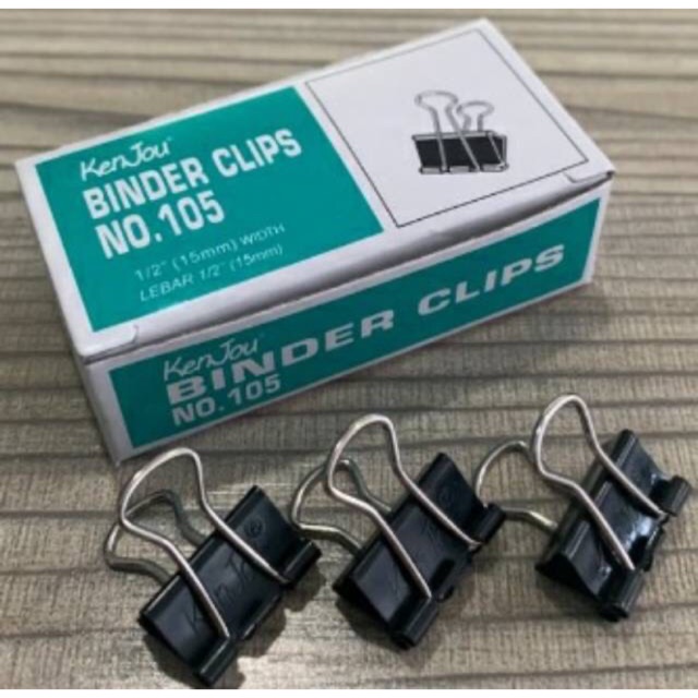 

Binder Clips No.105, No.107, No.111 MURAH!