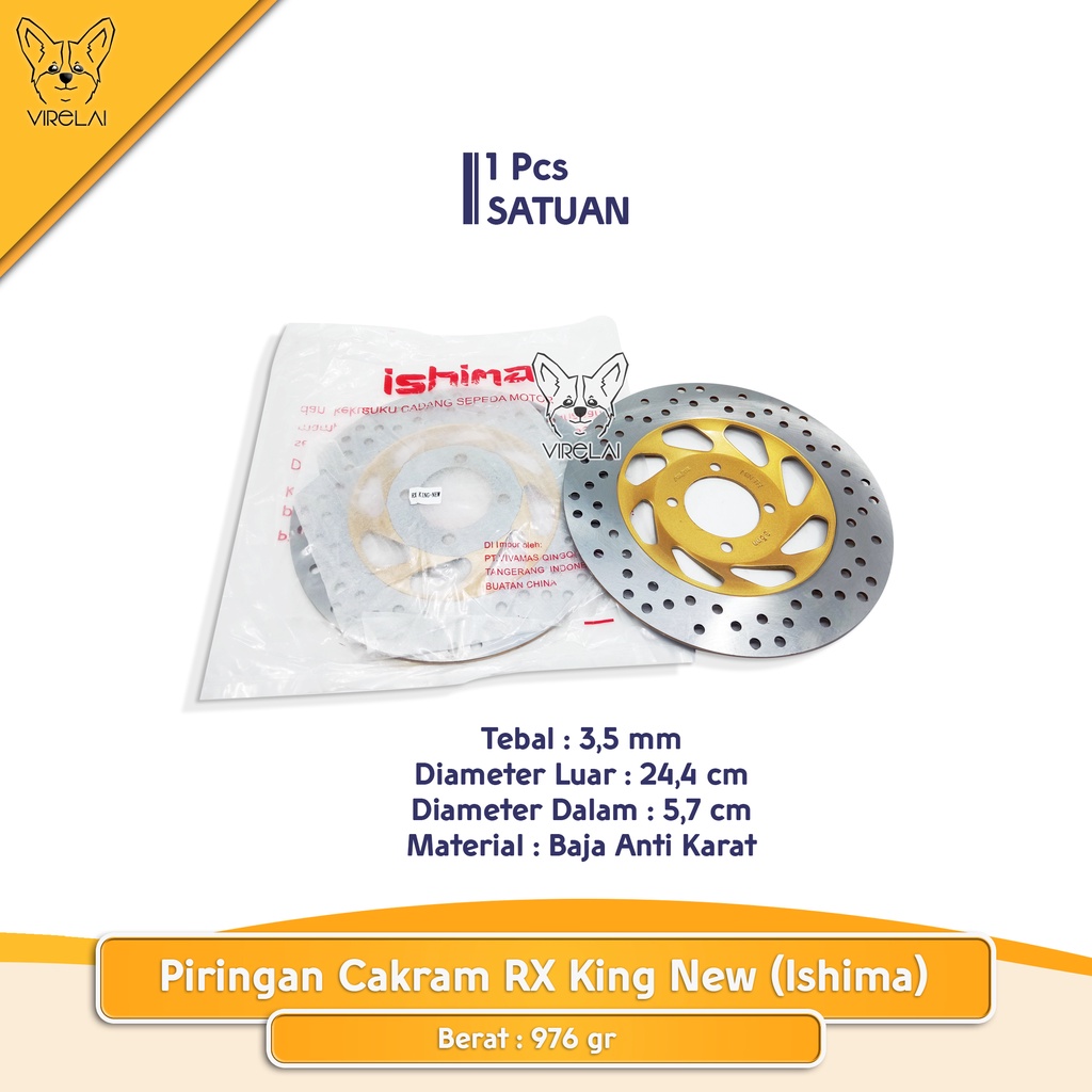 Piringan Cakram RX King New [Ishima]