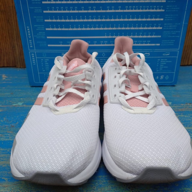 Adidas Duramo 9 white peach