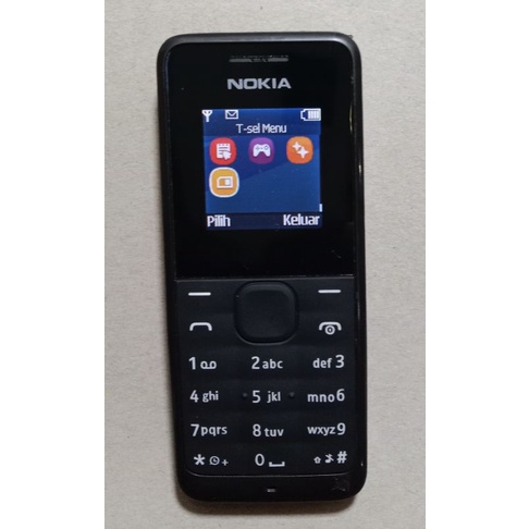 Nokia 105 ORI Radio single sim normal mulus