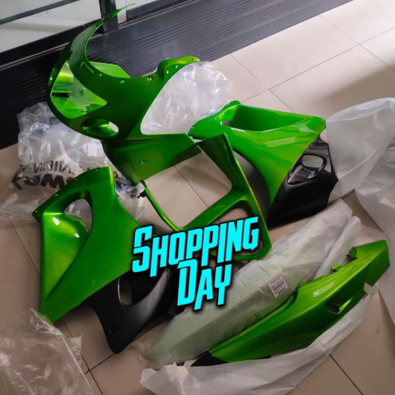 body full set full body ninja rr old hijau ORIGINAL