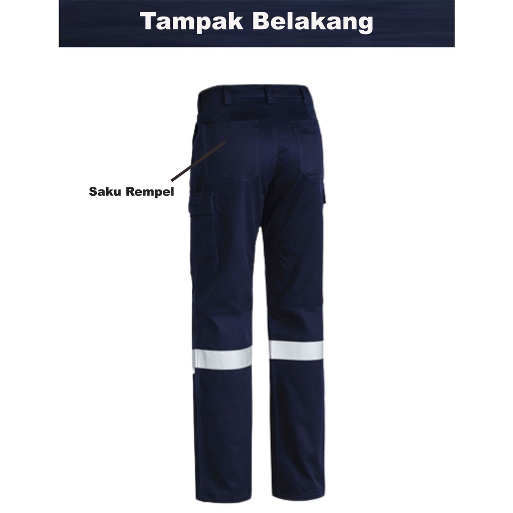 Celana Wearpack Katelpak Celana Montir American Drill XS-XL