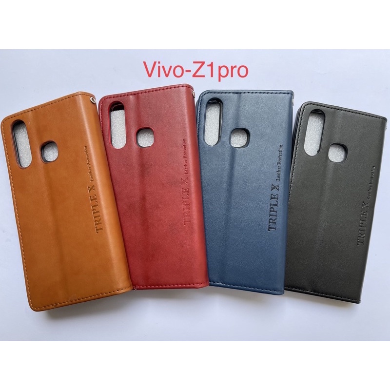 Leather Wallet Flip New Vivo Z1Pro